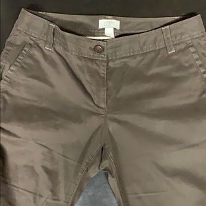 Brown boot cut loft pant